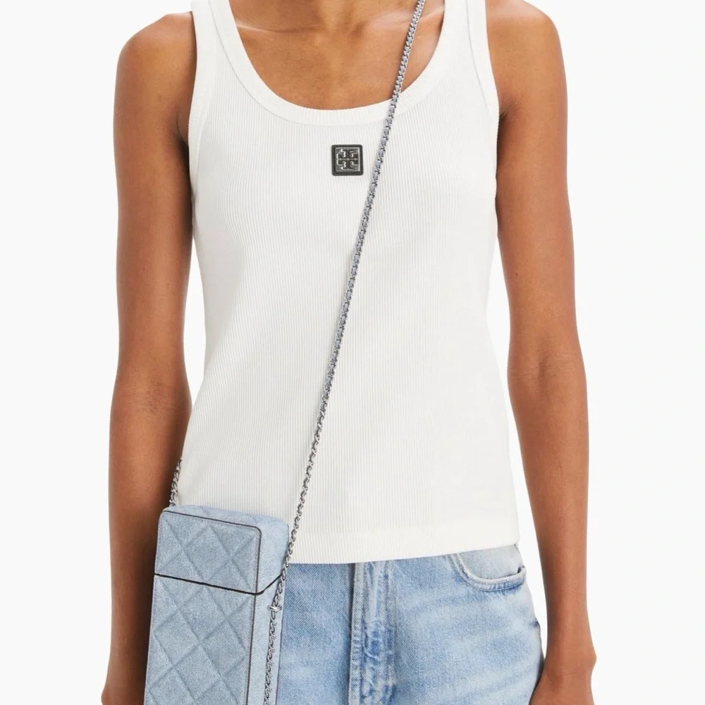 NWT Tory Burch
Fleming Quilted Suede Phone Crossbody Bag - Picture 8 of 8